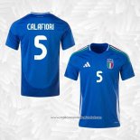 Camisola 1º Italia Jogador Calafiori 2024-2025
