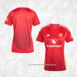 Camisola 1º Manchester United 2024-2025 Mulher