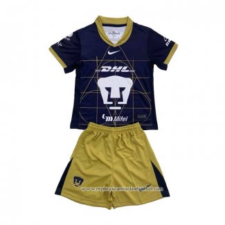 Camisola 2º Pumas UNAM 2024-2025 Crianca