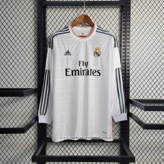 Retro Camisola 1º Real Madrid 2013-2014 Manga Comprida