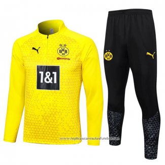 Sueter de Treinamento Dortmund 2023-2024 Amarelo