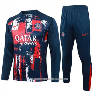 Sueter de Treinamento Paris Saint-Germain 2024-2025 Azul