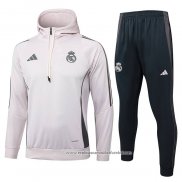 Sueter de Treinamento Real Madrid 2024-2025 Rosa