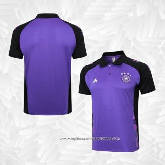 Camisola Polo del Alemanha 2024-2025 Purpura