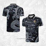 Camisola Polo del Real Madrid Dragon 2024-2025 Preto