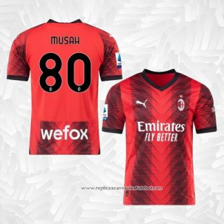 Camisola 1º AC Milao Jogador Musah 2023-2024