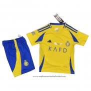 Camisola 1º Al Nassr 2024-2025 Crianca