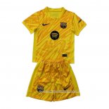 Camisola 1º Barcelona Goleiro 2024-2025 Crianca