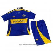 Camisola 1º Boca Juniors 2024 Crianca