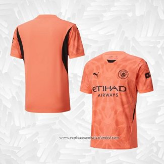 Camisola 2º Manchester City Goleiro 2024-2025