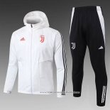 Chandal de Corta-vento do Juventus 2024-2025 Branco