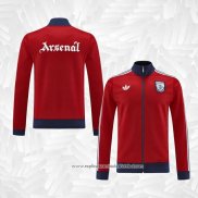 Jaqueta Arsenal 2024-2025 Vermelho Preto