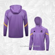 Jaqueta Hoodie Real Madrid 2024-2025 Purpura