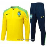 Sueter de Treinamento Brasil 2024-2025 Amarelo