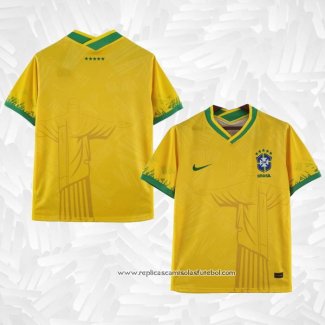 Camisola Brasil Classic 2022 Amarelo Tailandia