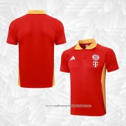 Camisola Polo del Bayern de Munique 2024-2025 Vermelho