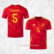 Camisola 1º Espanha Jogador D.Vivian 2024