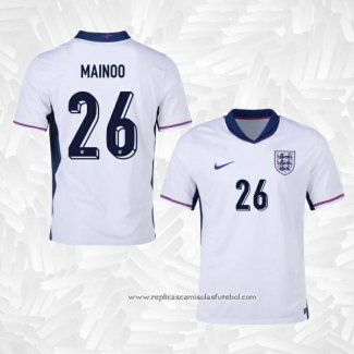 Camisola 1º Inglaterra Jogador Mainoo 2024