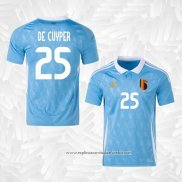 Camisola 2º Belgica Jogador De Cuyper 2024