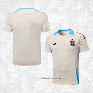 Camisola de Treinamento Argentina 2024-2025 Amarelo