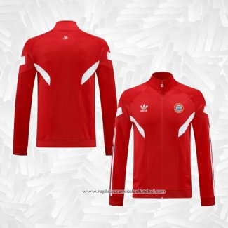 Jaqueta Bayern de Munique 2024-2025 Vermelho Branco