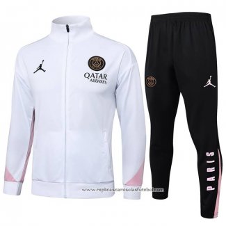 Jaqueta de Treinamento Paris Saint-Germain Jordan 2024-2025 Branco