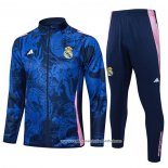 Jaqueta de Treinamento Real Madrid Dragon 2024-2025 Crianca Azul