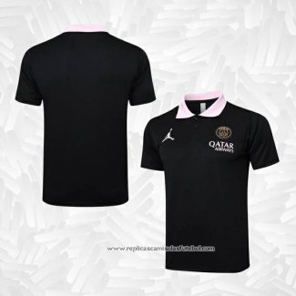 Camisola Polo del Paris Saint-Germain Jordan 2024-2025 Preto