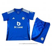 Camisola 1º Leicester City 2024-2025 Crianca