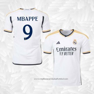 Camisola 1º Real Madrid Jogador Mbappe 2023-2024