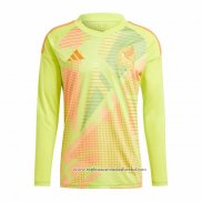 Camisola 2º Mexico Goleiro 2024 Manga Comprida