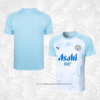 Camisola de Treinamento Manchester City 2024-2025 Azul