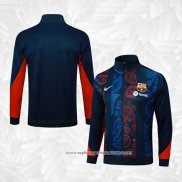 Jaqueta Barcelona 2024-2025 Vermelho y Azul