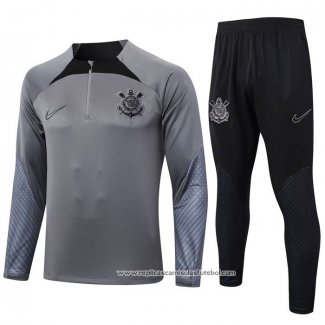 Sueter de Treinamento Corinthians 2024-2025 Cinza