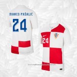 Camisola 1º Croacia Jogador Marco Pasalic 2024