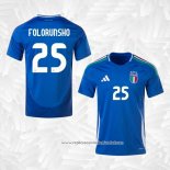 Camisola 1º Italia Jogador Folorunsho 2024-2025