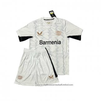 Camisola 2º Bayer Leverkusen 2024-2025 Crianca