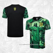 Camisola de Treinamento Brasil Jesus 2024-2025 Verde