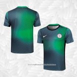 Camisola de Treinamento Nigeria 2024-2025 Cinza Verde