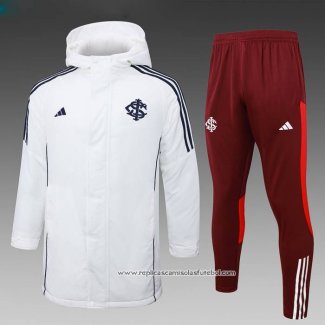 Conjunto de Agasalho SC Internacional 2024-2025 Branco