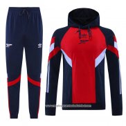 Fato de Treino Hoodie Arsenal 2024 Vermelho