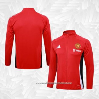 Jaqueta Manchester United 2024-2025 Vermelho