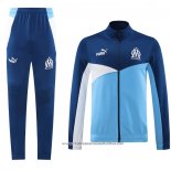 Jaqueta de Treinamento Olympique Marsella 2024-2025 Azul