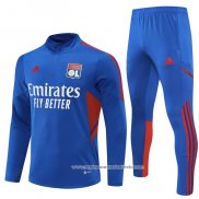 Sueter de Treinamento Lyon 2022-2023 Azul