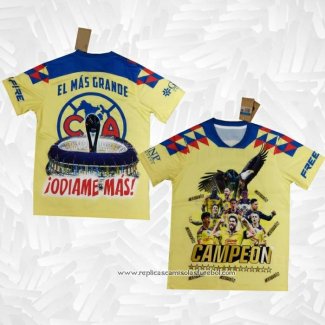 Camisola America Champion 2024-2025 Amarelo Tailandia