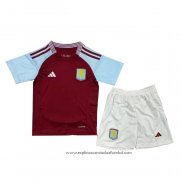 Camisola 1º Aston Villa 2024-2025 Crianca