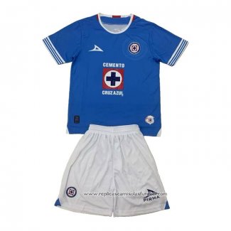 Camisola 1º Cruz Azul 2024-2025 Crianca