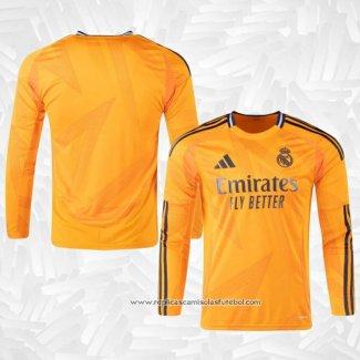 Camisola 2º Real Madrid 2024-2025 Manga Comprida