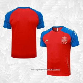 Camisola de Treinamento Espanha 2024-2025 Vermelho