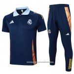 Conjunto Polo del Real Madrid 2024-2025 Azul